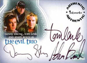 BTVS MOS A11 Danny Strong Tom Lenk and Adam Busch as The Evil Trio