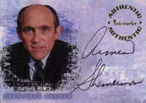 BTVS Reflections Autos A3 Armin Shimerman as Principal Snyder