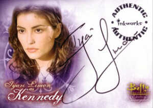 BTVS WOS Autographs A15 Iyari Limon as Kennedy