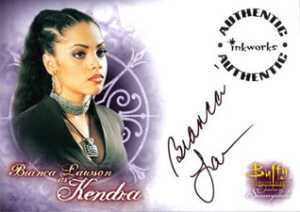 BTVS WOS Autographs A7 Bianca Lawson as Kendra