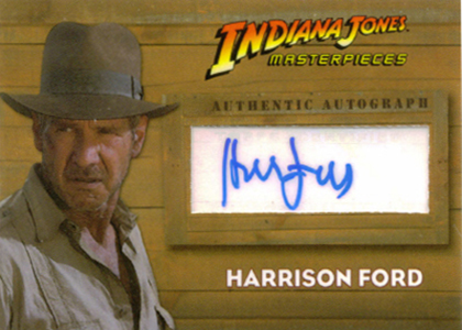 Indiana Jones Masterpieces Harrison Ford Autograph