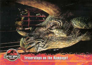 1997 Topps Jurassic Park The Lost World Base
