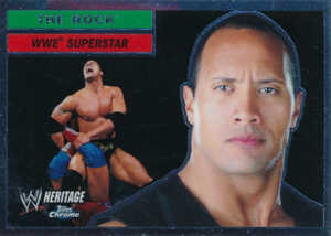 2006 Topps WWE Heritage Chrome Base Superstar