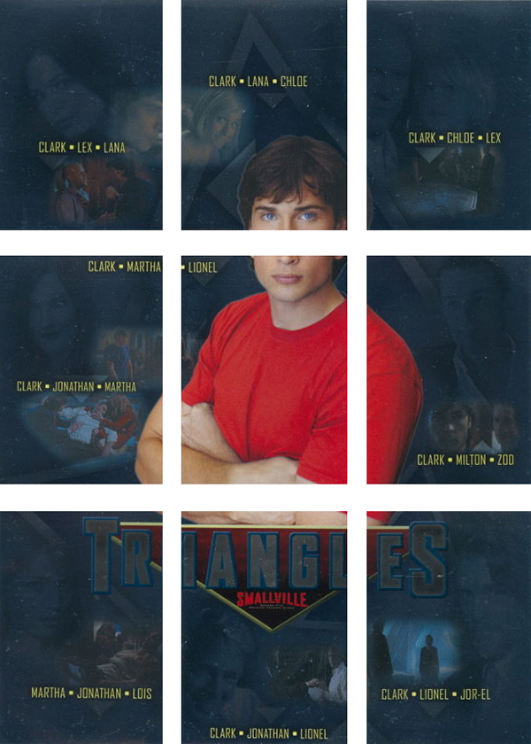 2007 Inkworks Smallville Season 5 Triangles