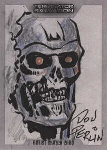 2009 Topps Terminator Salvation Sketch Card