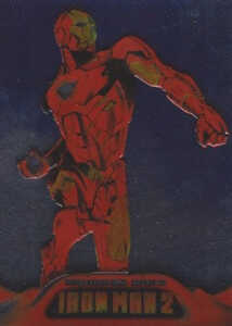 as Tony Stark Iron Man 2 Character Die-Cut Trading Card #AH-1 Robert Downey Jr 