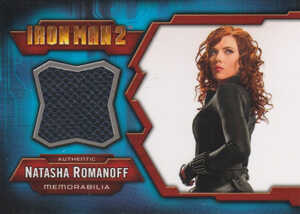 2010 Upper Deck Iron Man 2 Memorabilia Cards IMC-3 Scarlett Johansson as Natasha Romanoff