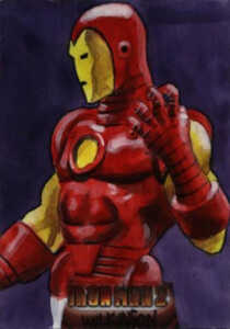 2010 Upper Deck Iron Man 2 Sketch Card