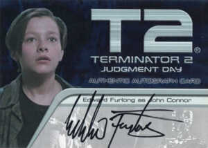 T2 FilmCardz Autographs Edward Furlong as John Connor