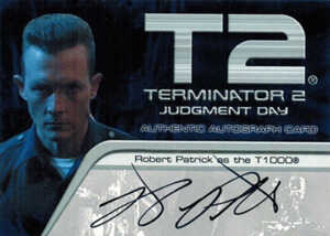 T2 FilmCardz Autographs Robert Patrick as the T1000