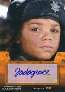 Terminator Salvation Autograph Jadagrace as Star