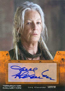 Terminator Salvation Autograph Jane Alexander as Virginia