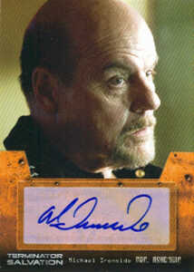 Terminator Salvation Autograph Michael Ironside as Gen. Ashdown