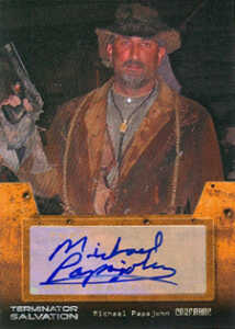 Terminator Salvation Autograph Michael Papajohn as Carnahan