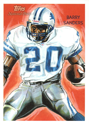 2009 Topps National Chicle 73 Barry Sanders