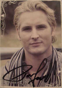 2009 NECA Twilight Peter Facinelli Autograph