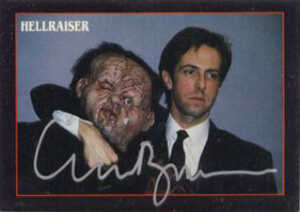 Hellraiser Clive Barker Autograph