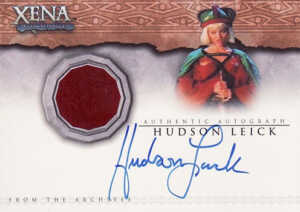 2002 Xena Beauty and Brawn Autographed Costume Card AC2