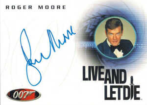 2004 Quotable James Bond A29 Roger Moore