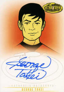 2005 Star Trek Art and Images Autographs A18 George Takei