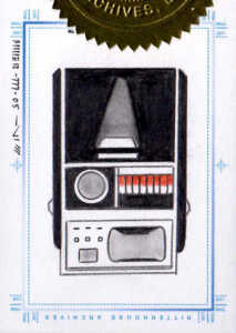 2005 Star Trek Art and Images SketchaFEX Case Topper Tricorder