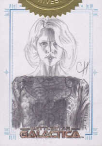 2006 Battlestar Galactica Season 1 Sketch Card