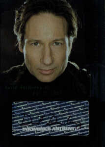 X-Files I Want to Believe Autographs A1 David Duchovny