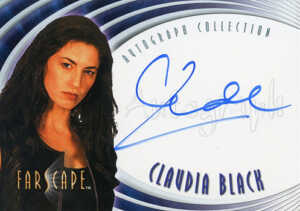 2001 Farscape In Motion Autographs A6 Claudia Black