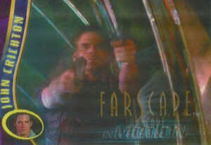 2001 Farscape In Motion Promo Card P1