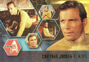 2001 Star Trek 35th HoloFEX Promo Card P1