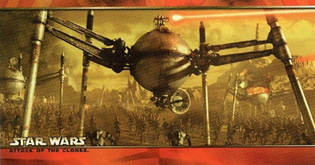 2002 Star Wars Attack of the Clones Widevision Promo Card P1