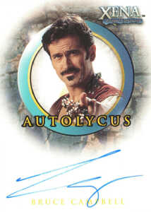 2003 Quotable Xena Autographs A38 Bruce Campbell