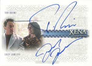 2003 Quotable Xena Autographs DA8 Raimi Lawless