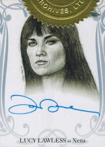 2004 Art and Images of Xena Autographs Lucy Lawless