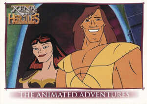 2005 Xena and Hercules Animated Adventures Promo Card P1