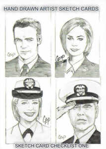 2006 JAG Premiere Edition Sketch Card Checklist