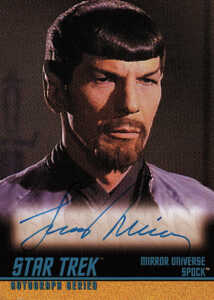 2006 Star Trek TOS 40th Anniversary Autographs A119 Leonard Nimoy