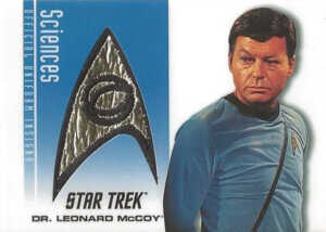 2006 Star Trek TOS 40th Anniversary P3 Dr McCoy