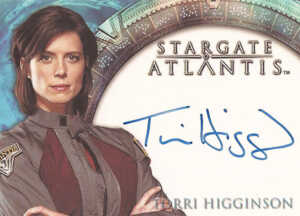 2006 Stargate Atlantis Season 2 Autographs Torri Higginson