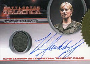 2007 Battlestar Galactica Season 2 Autographed Costume Katee Sackhoff