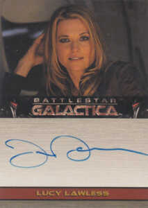 2007 Battlestar Galactica Season 2 Autographs Lucy Lawless