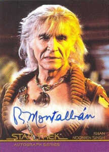 2007 Complete Star Trek Movies Autographs A1 Ricardo Montalban