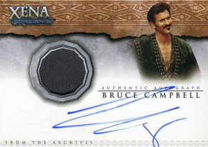 2007 Xena Dangerous Liaisons Autographed Costume AC11 Bruce Campbell