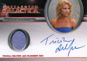 2008 Battlestar Galactica Season 3 Autographed Costume Tricia Helfer