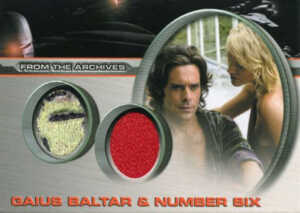 2008 Battlestar Galactica Season 3 Dual Costume Baltar Number Six
