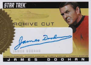 2008 Star Trek TOS 40th Anniversary Series 2 Archive Cut James Doohan
