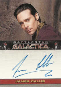 2009 Battlestar Galactica Season 4 Autographs James Callis