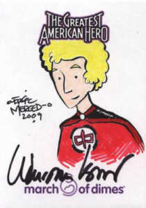 2009 Greatest American Hero Sketch Cards William Katt Autograph