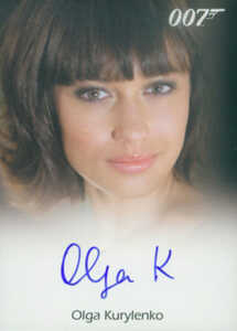 2009 James Bond Archives Autographs Olga Kurylenko