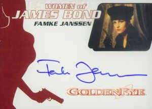 2009 James Bond Archives Autographs WA26 Famke Janssen